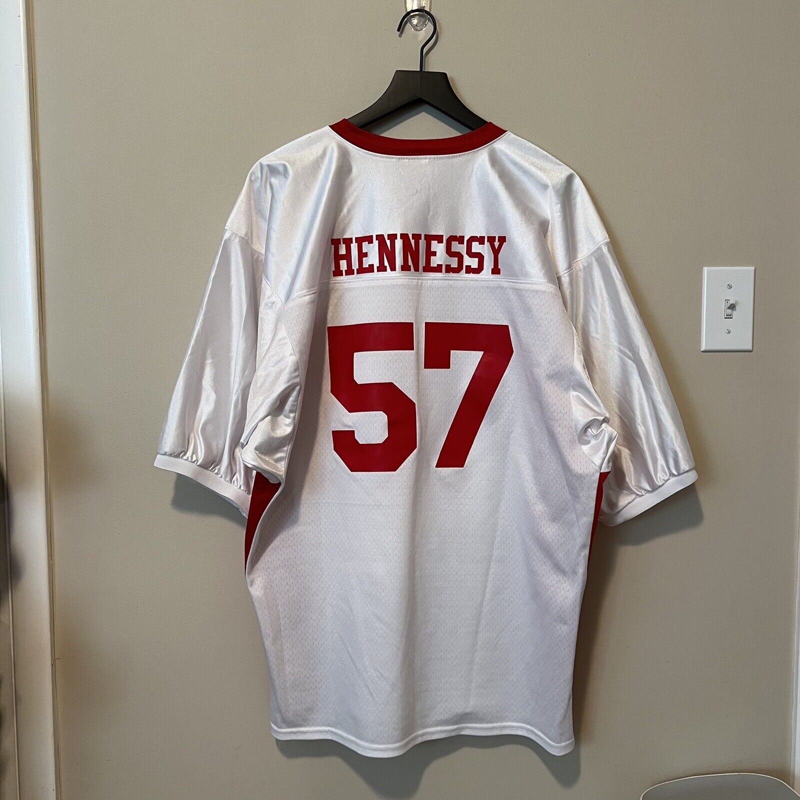 Hennessy Zia's Football Jersey 2XL XXL Red Prodigy Mobb Deep Queens Bridge  | eBay