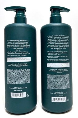 Kristin Ess Scalp Micellar Shampoo & Scalp Soothing Conditioner Set, 28.0 fl oz - Picture 5 of 7