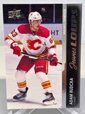 21-22 Adam Ruzicka #465 Calgary Flames Young Guns French Variation Jeunes Loups