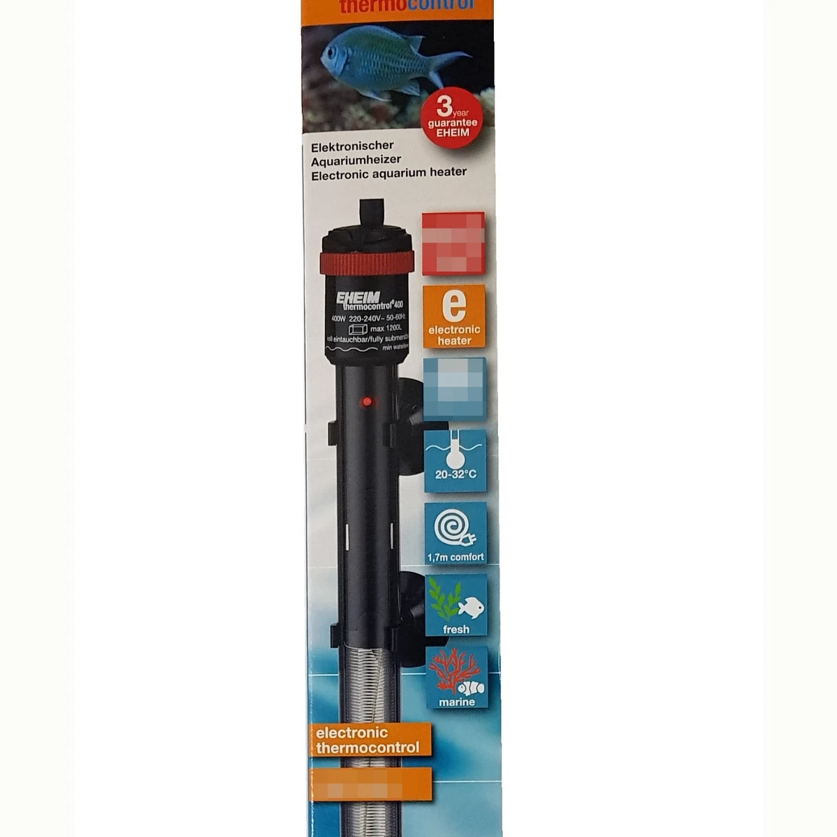 Eheim ThermoControl Aquarium Heater 25 Watts ASAP Aquarium, 50 OFF