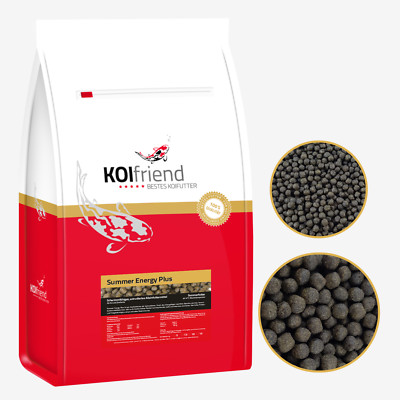  Koifutter 5 kg Summer Energy Plus Spirulina Sommerfutter Fischfutter Wachstum