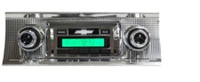 1957 57 Chevy Belair Nomad USA 230 AM/FM Radio Aux CUSTOM FIT  VINTAGE LOOK