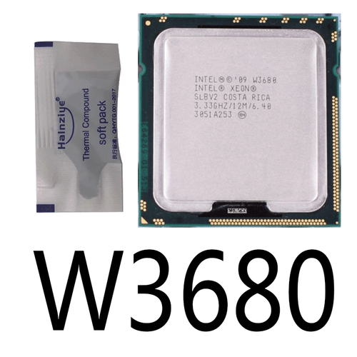 intel Xeon W3570 W3580 W3670 W3680 W3690 LGA1366 CPU Processor - Picture 5 of 6