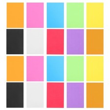 20 Pcs Foam Paper with Adhesive Backing Craft for Projects Self
