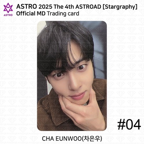ASTRO 2025 The 4th ASTROAD Stargraphy Official MD Trading Card Benefit Photocard - Picture 40 of 57