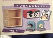 Re-Ment Crayon Shin Chan Room Blind Box - Shelf