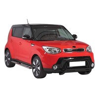 FrontbüGel FrontschutzbüGel FüR Kia Soul 2013-2017 ø63Mm Stahl Schwarz Schutz