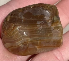 Super Tight Banded Brown Lake Superior Agate 44.6g