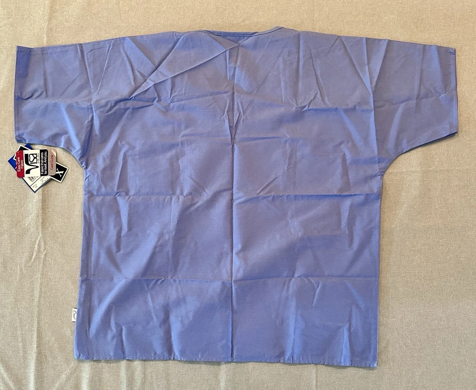 Набор скрабов новый с ярлыками, верх и низ, герб бренд, XL, потолок синий - Изображение 3 из 4