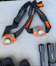 Coast LED Flashlights and Headlamps Set Black Orange Plastic Aluminum G55