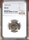 1937-S BUFFALO NICKEL NGC MS66 664007