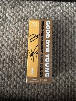 Good Dye Young Ego Semi-Permanent Hair Dye Signed Hayley Williams Paramore Rare