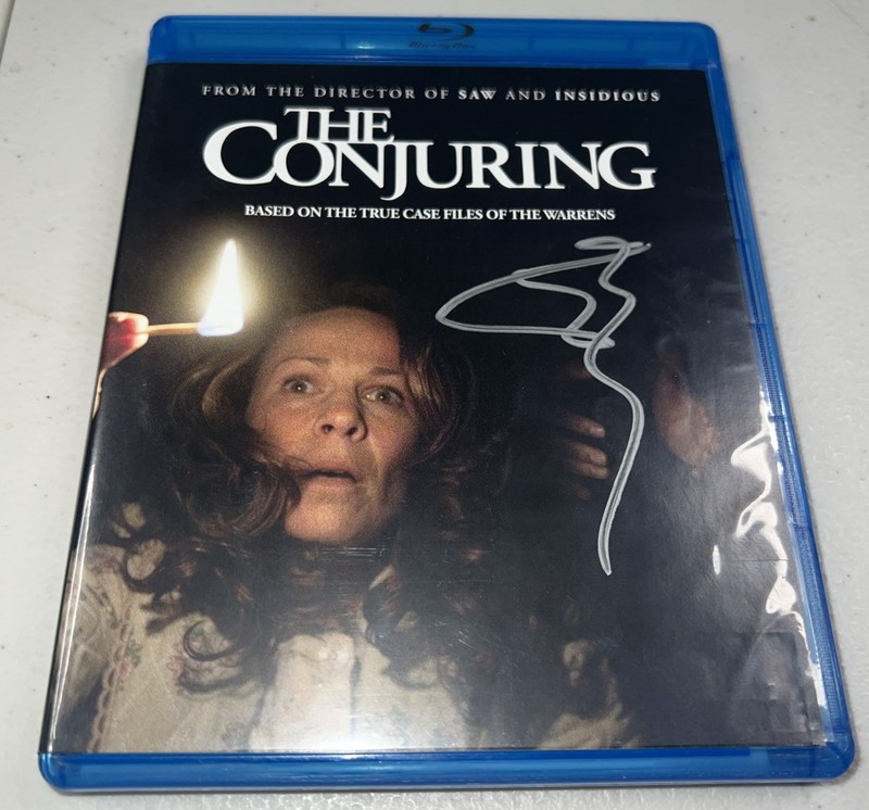 The Conjuring Blu-ray Signed Joseph Bishara Autograph - NO COA - Used