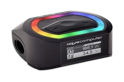 Aquacomputer G1/4 Next RGBpx Flow Sensor - High Flow (53293)