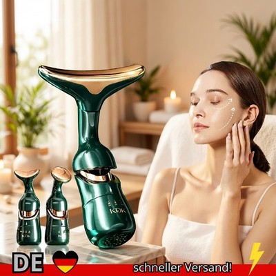 Neu! VitaLift 3-in-1 Lifting Gerät Hals Augen Massage EMS Ultraschall