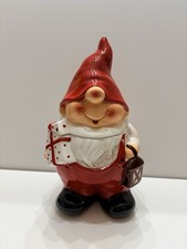 American Atelier gnome cookie jar With Present.