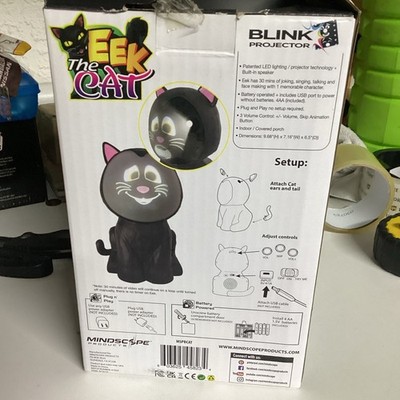 Mindscope Products Eek the Cat Animat3D Blink Projector Talking Toy MSPBCAT 2020