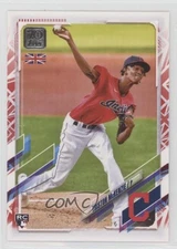 2021 Topps UK Edition Union Jack /99 Triston McKenzie #217 Rookie RC
