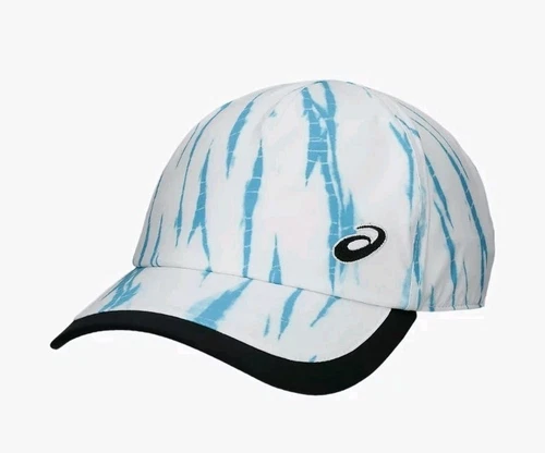 Asics 3043A111 Cappellino Grafico 100 CPS Bianco Brillante Unisex Taglia M