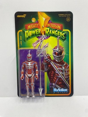 SUPER7 MIGHTY MORPHIN POWER RANGERS LORD ZEDD REACTION FIGURE NEW MOC