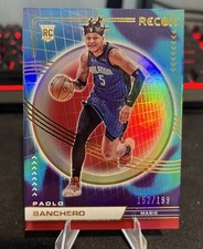 2022-23 Panini Recon Paolo Banchero #201 RC Rookie Hold Red /199 Magic Franz SP