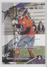 2022 Topps Premier Lacrosse League Auto Adam Ghitelman #154 Rookie Auto RC 0yk6