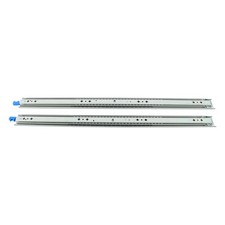 32" Locking Drawer Slides 250lb Heavy Duty Ball Bearing Full Extension With Lock