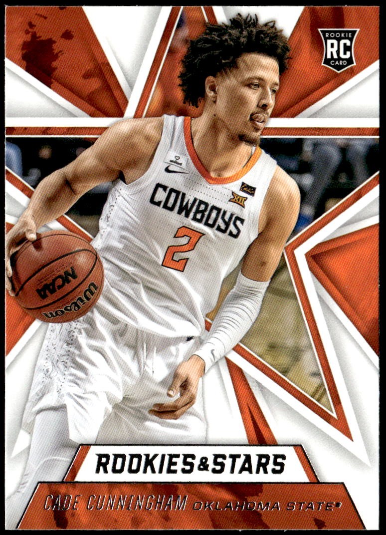 2021 Panini Chronicles Draft Picks #301 Cade Cunningham Rookies & Stars RC E1