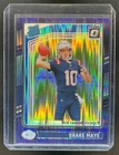 2024 Donruss Optic Drake Maye Purple Shock Rated Rookie #229 Patriots