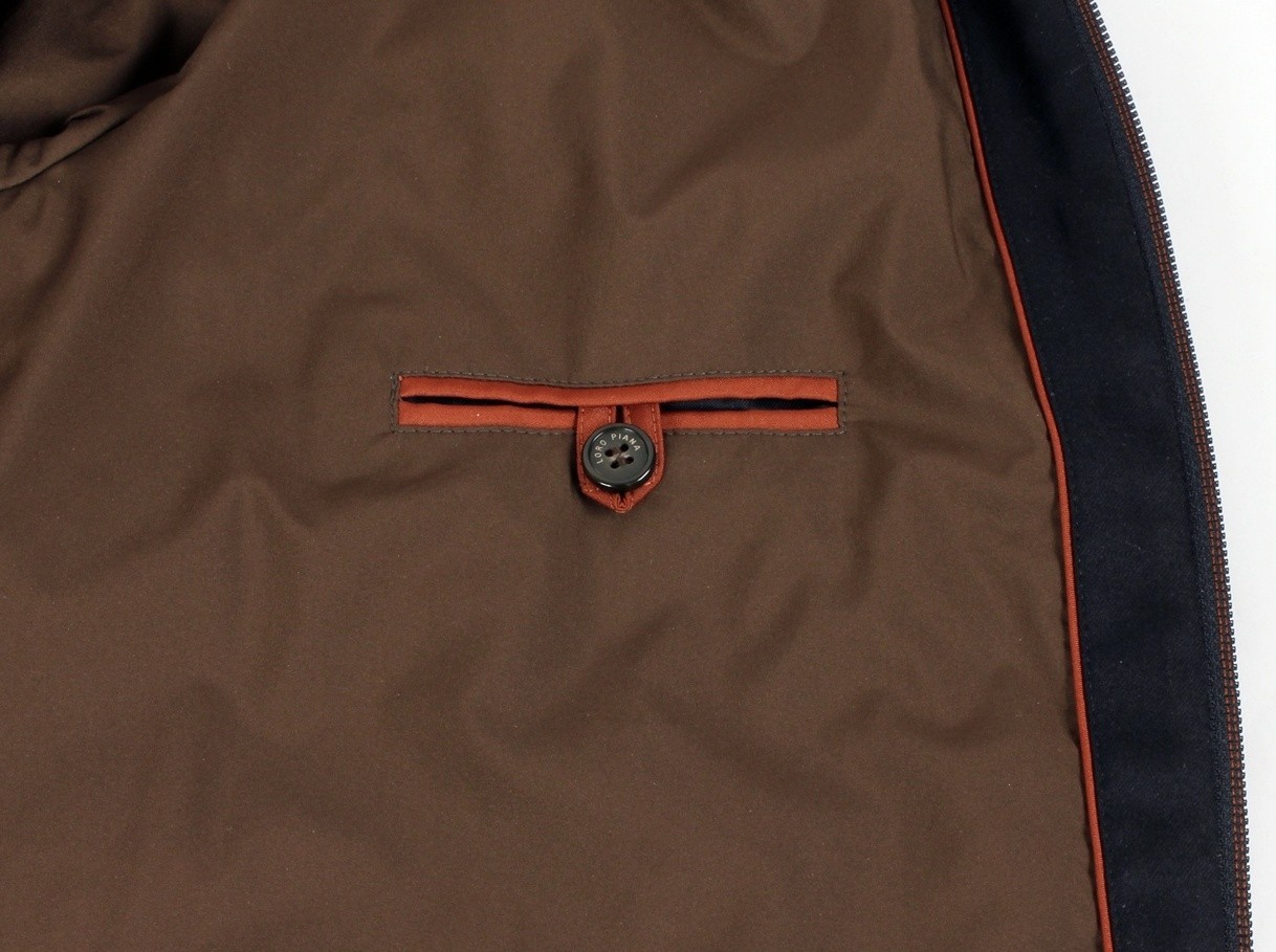 Loro Piana Wool / Silk / Goose Down Puffer Jacket - Blue - XL - $4950 Retail