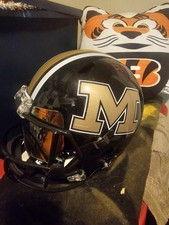 Full Size Helmet, Missouri Tigers and Mizzou flag