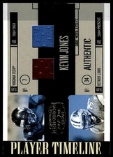 2006 Donruss Gridiron Gear/100 / Kevin Jones DUAL GAME-USED PATCH /100