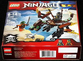 NEW SEALED! LEGO NINJAGO 70599 COLE'S DRAGON / SKYBOUND / BUCKO / NINJAS