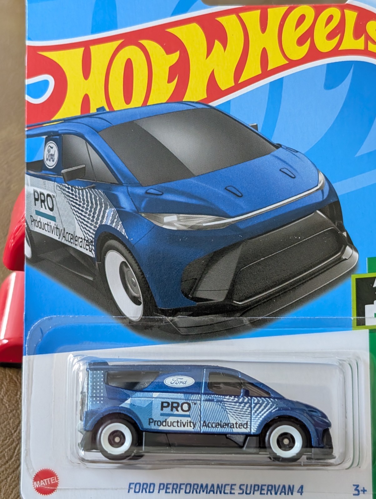Hot Wheels 2024 Ford Performance Supervan 4 #128 Blue