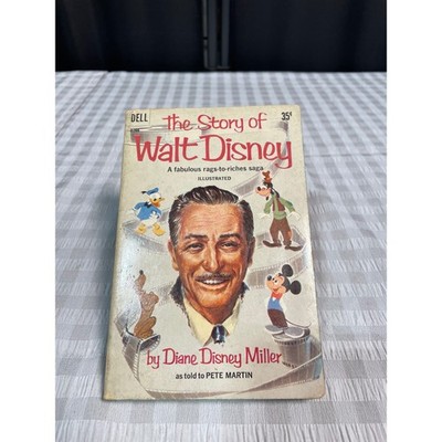 The Story of Walt Disney Diane Disney Miller Dell D266 Vintage Paperback Book
