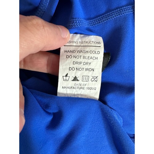Body Glove Juniors Short Arm Fitted Rashguard, Male. Junior, Royal Blue, 14 - Picture 3 of 11