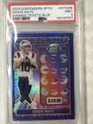 New Listing/99 PSA Pop 8 - 2024 Contenders Optic - Winning Tickets Drake Maye #WT-DME Blue