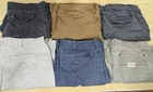 Lot 6 Mens Cargo Shorts Size 38 Columbia Wrangler Izod Chaps Sonoma Distressed