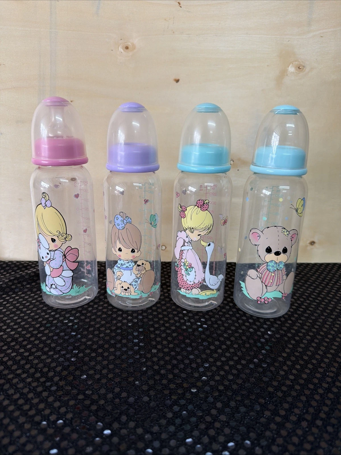 Vtg (4) 1999 Baby Bottle 8 OZ Precious Moments Girl New Without Packaging
Opens in a new window or t