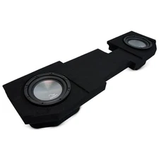2002 - 2018 Fits Dodge Ram Quad or Crew Harmony A122 Dual 12" Sub Box Enclosure