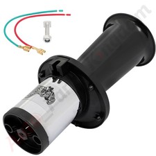 115DB 12V ABS Black Oooga Ahoogah Horn Antique For Car Van Truck SUV Yacht Boat