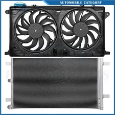 For 15-2020 Ford F-150 18-2020 Expedition Electric AC Condenser Cooling Fan Kit