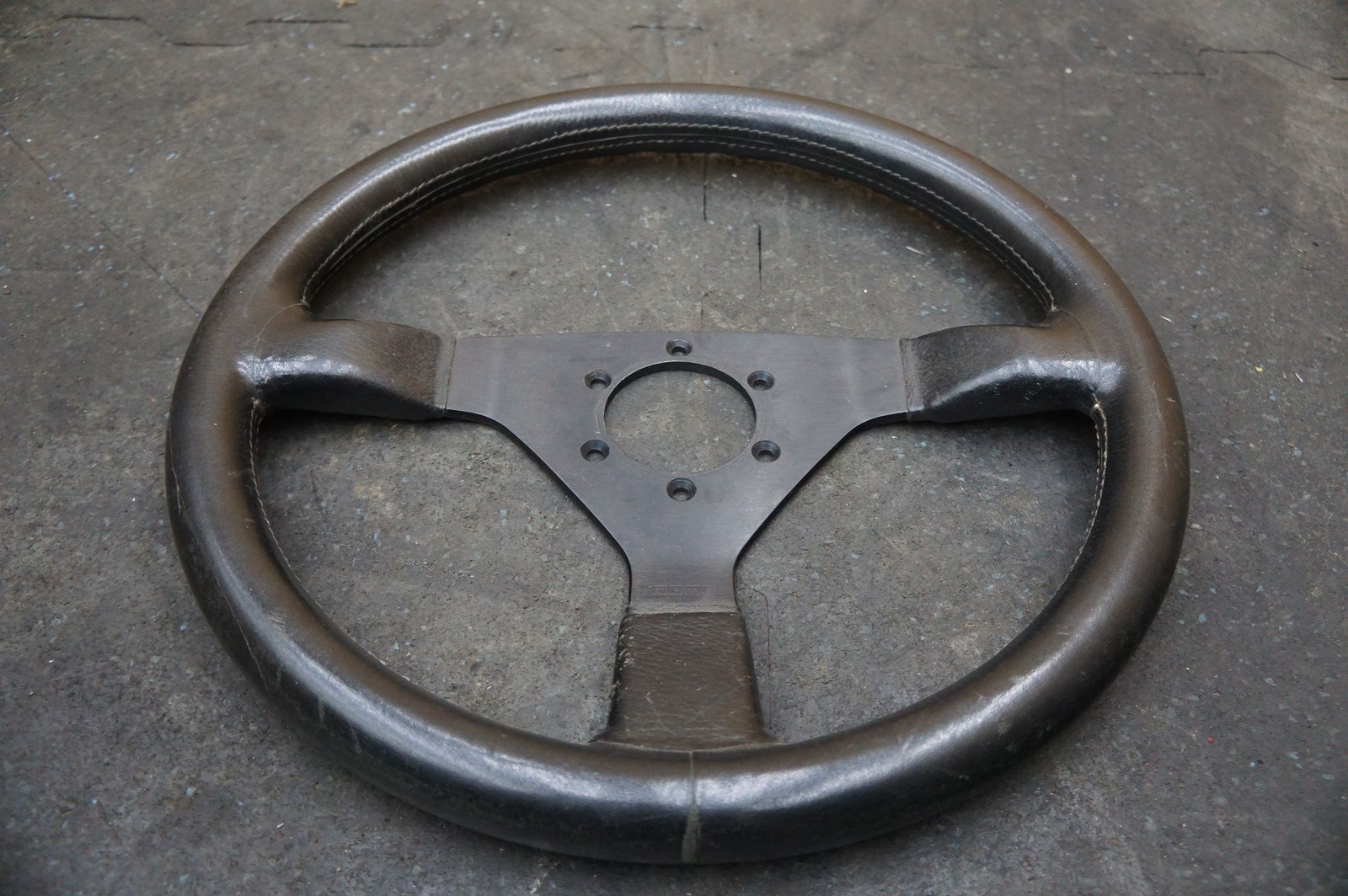Steering Wheel Black Leather 136549 Ferrari 328 GTB GTS 1986-89 208 Turbo 308
