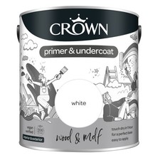 White 2.5L Wood & MDF Primer & Undercoat