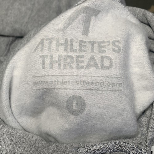 Boston College Men NCAA Ice Hockey Ryan Leonard 09 Grey Large Hooded Sweatshirt - Picture 5 of 5
