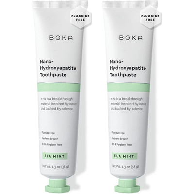 Boka Fluoride Free Toothpaste - Nano Hydroxyapatite, Remineralizing, Sensitive T