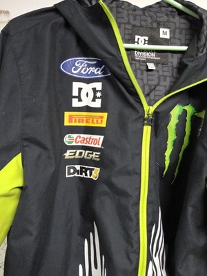 DC Shoes Ken Block 43 Monster Ford Pirelli Hoodie Jacket Size