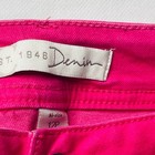 1948 Denim Women's 12P Hot Pink Hi Rise Stretch Jeans Petite Colorful — photo 2