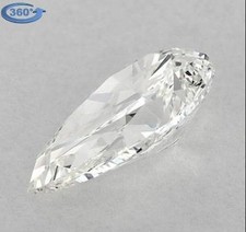 Pear Cut 1.19 Carat Cert. GIA Natural Mined Diamond Loose J color SI1 clarity 3795.97 per carat