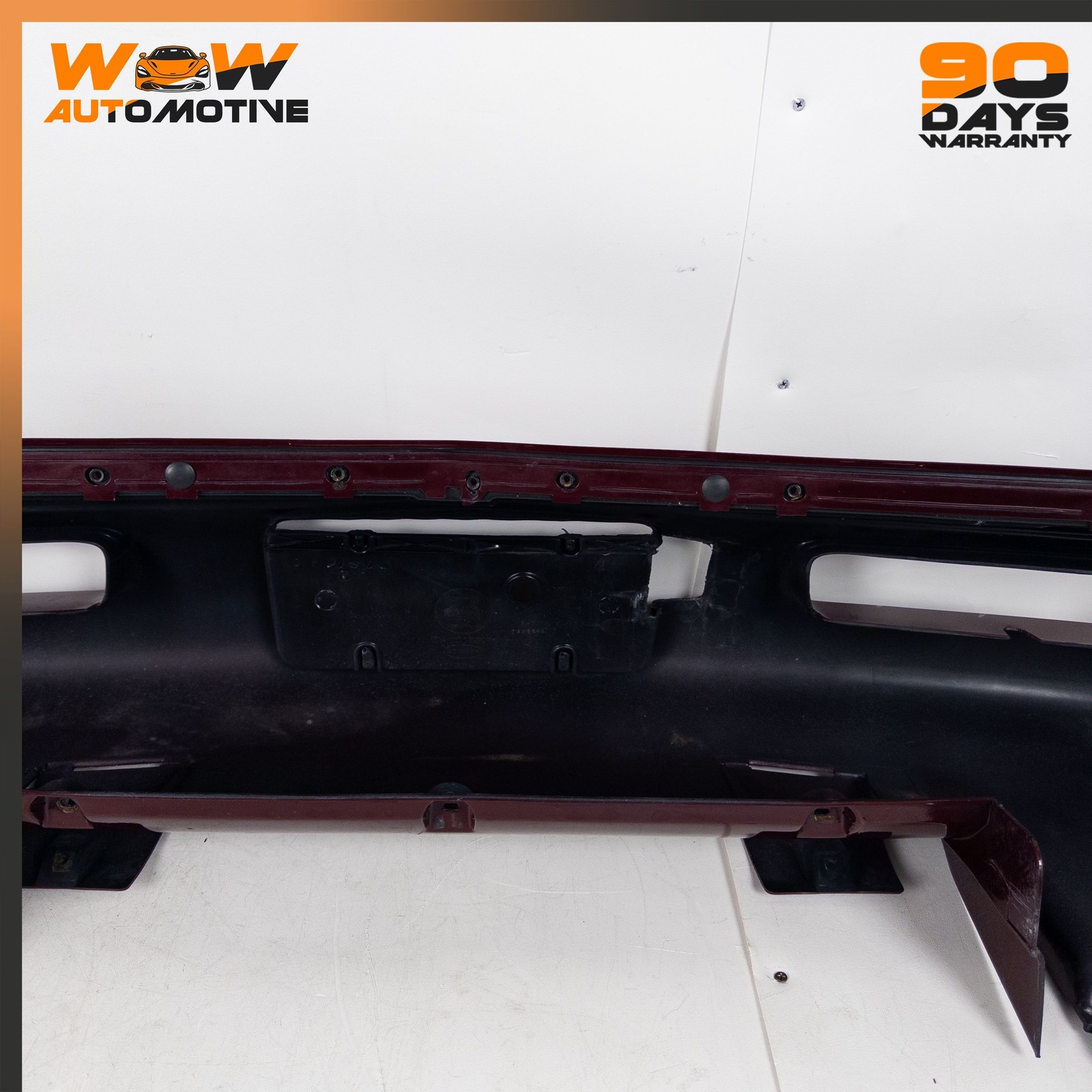 91-96 CHEVROLET CORVETTE C4 FRONT BUMPER COVER TRIM PANEL RED ASSEMBLY OEM